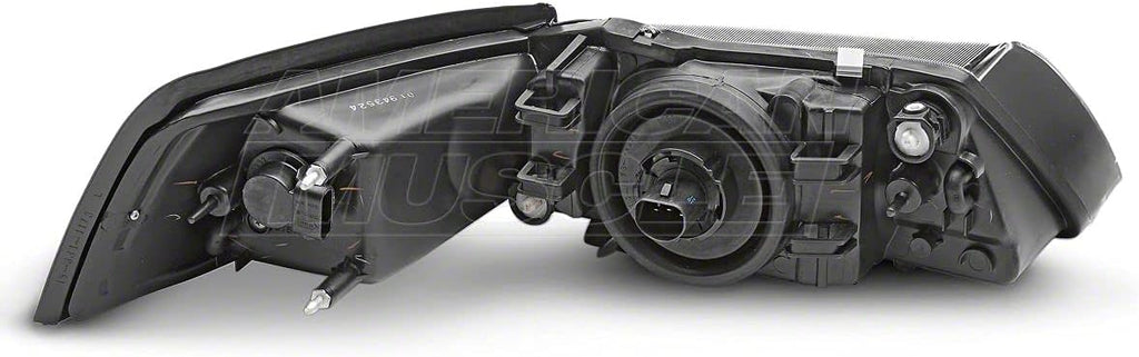 Black Housing Clear Lens Headlights F576514