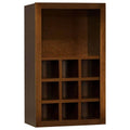 Cognac Wall Kitchen Cabinet with Shelves and Dividers X98528