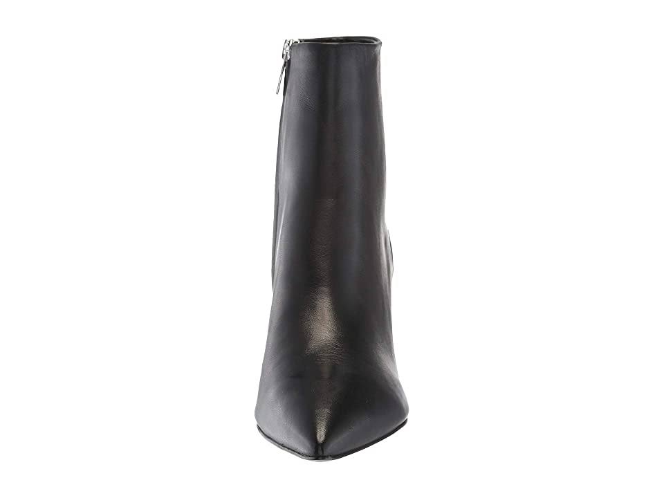Black Leather Jarli Shoes W1296