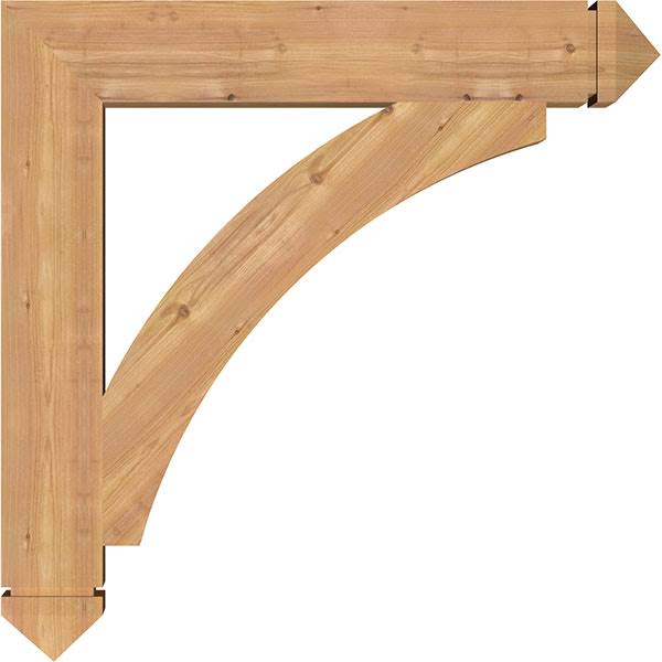 Western Red Cedar Smooth Bracket D124