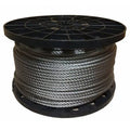 1/4 inch Stainless Steel Aircraft Cable Wire Rope 7x19 Type 304 (200 Feet) Y8518