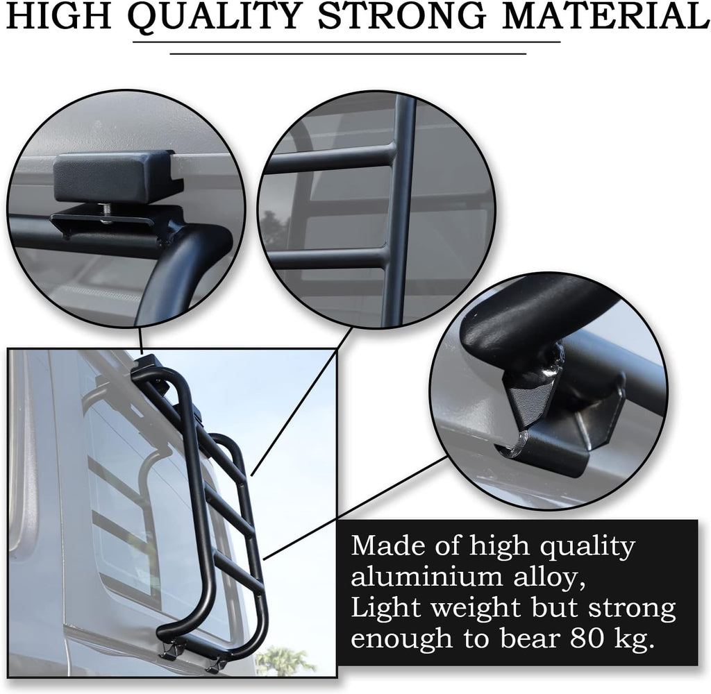 Aluminium Alloy Rear Window Ladder Car Body Functional Decoration Accessories W31093
