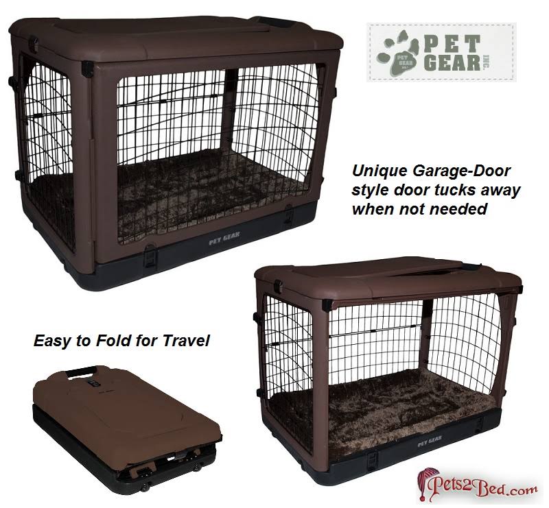 Medium Steel Dog Crate with Pad E899