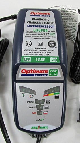 12 Volt Lithium Battery Charger Maintainer E7393