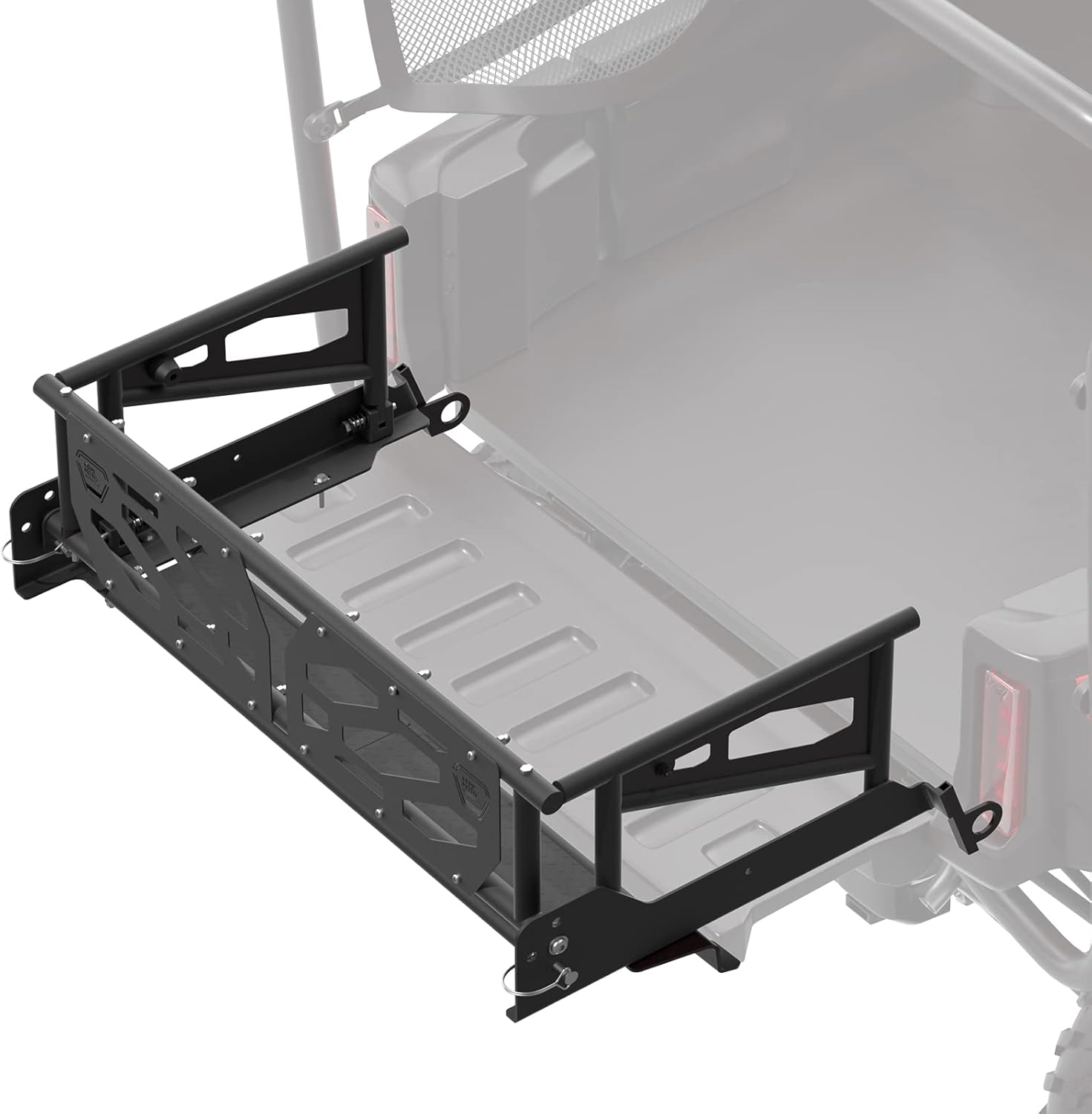 Black Steel Cargo Bed Extender I495