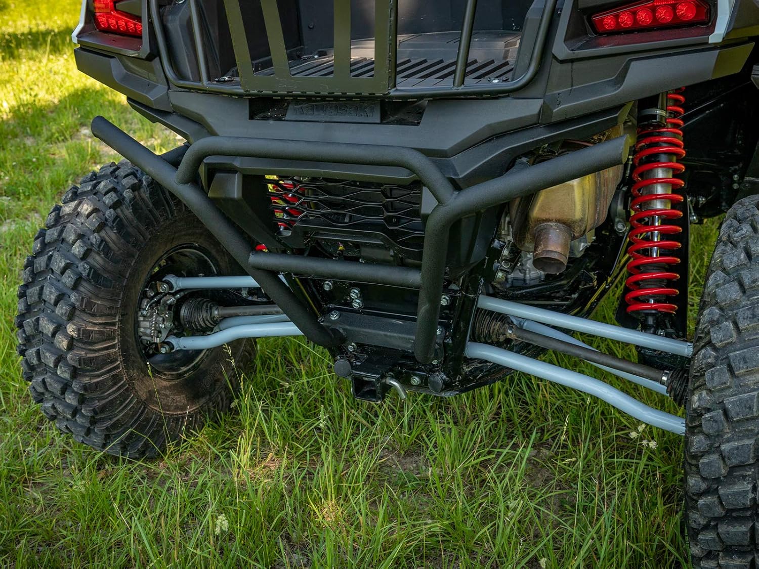 Black Steel UTV Rear Bumper D49678