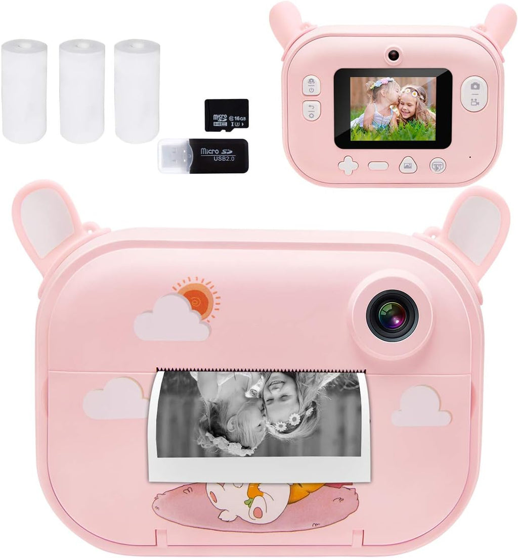 Instant Print Camera for Kids with Paper Film B534