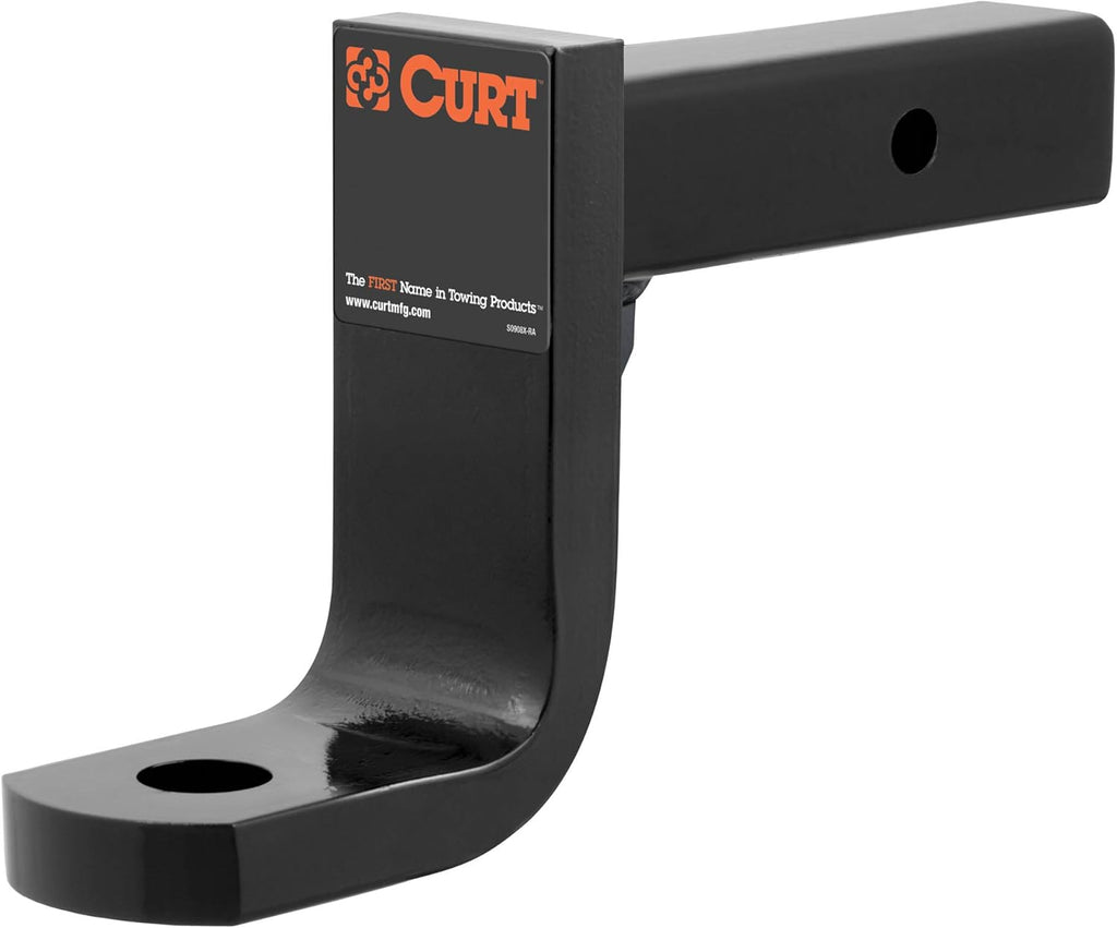 Class 4 Trailer Hitch Ball Mount, 2-Inch Receiver, 12,000 lbs, 6-Inch Drop, 5-Inch Rise, Pack of 2 V48712