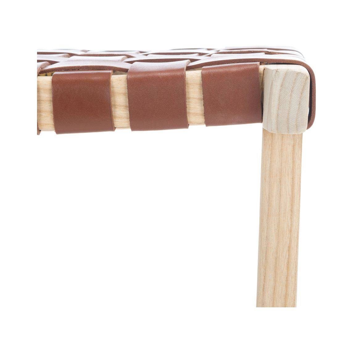 Cognac Rectangle Counter Stool Z8878
