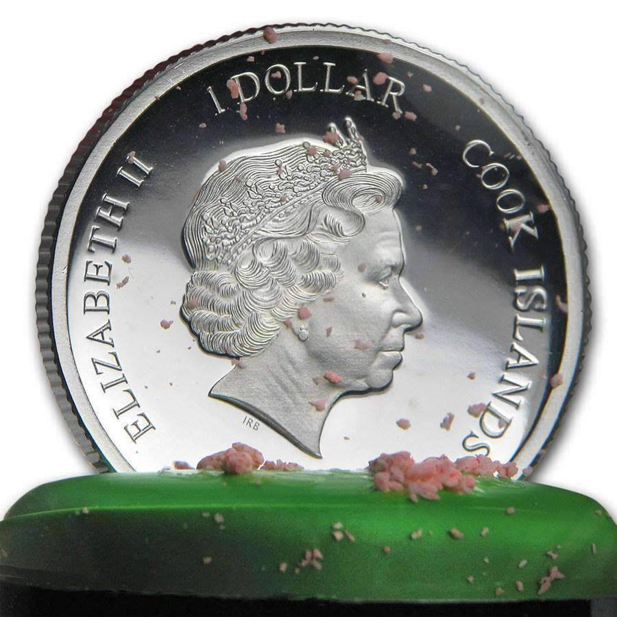 1/10 oz Silver Cherry Blossom Globe B25066