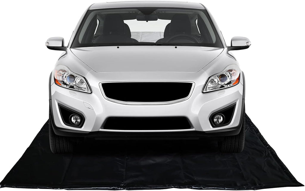 Black Garage Containment Mats 7'9'' X 18' K895