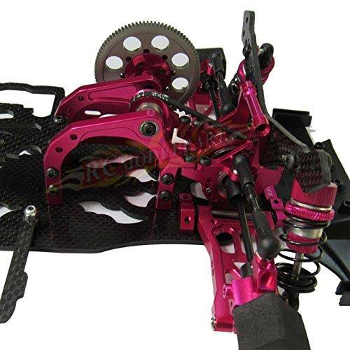 1/10 Alloy Carbon RWD Drift Car Frame Body Kit S6090