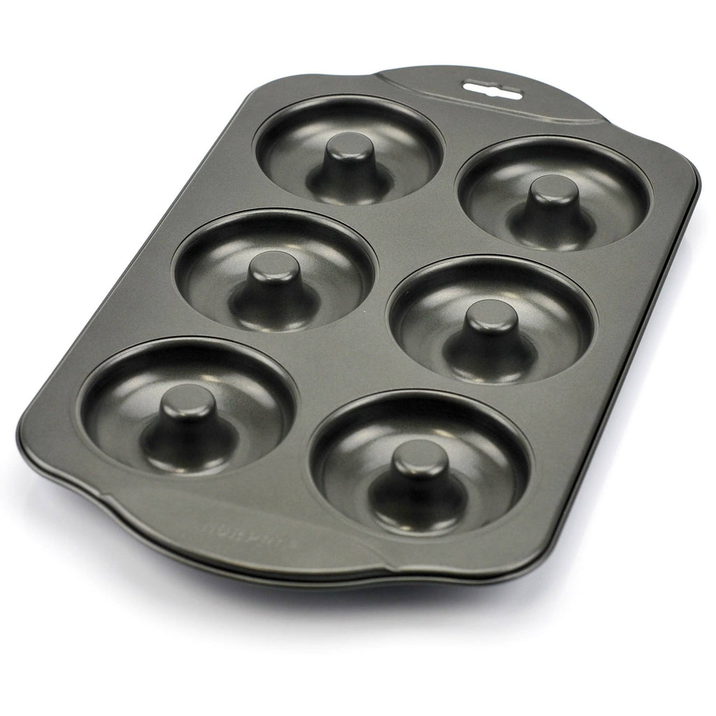 Nonstick Cast Aluminum Mini Donut Pan, 6 Count M706922