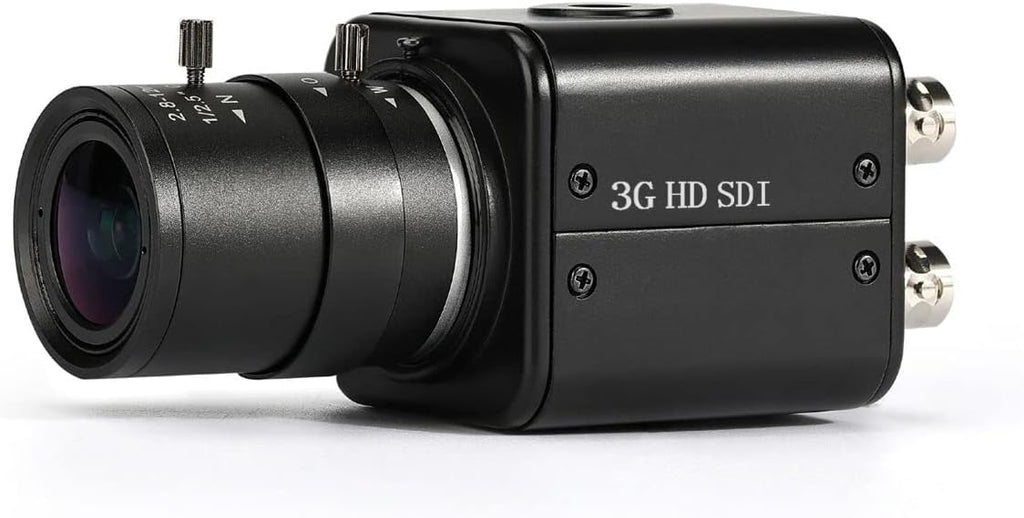 3G-SDI HD Camera 1080@60/50/30/25P, 1080@60/50i CCTV Security Camera, 1/2.8" CMOS 2.8-12mm Manual Varifocal 3MP Lens DC12V Power Adapter Q33917