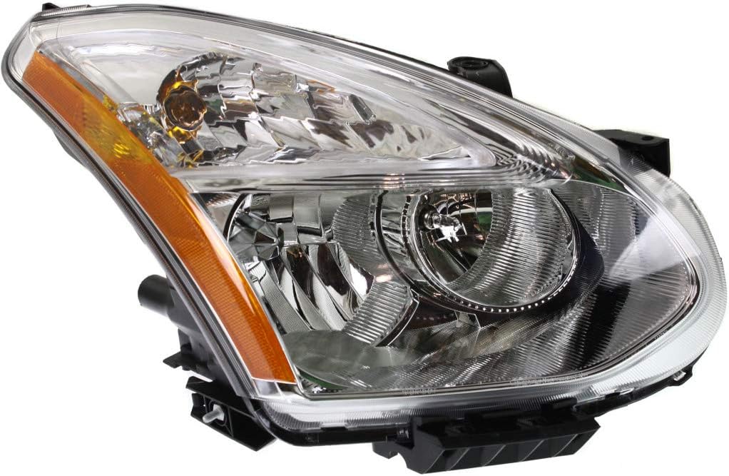 Passenger Side Halogen Headlight Assembly for Nissan Rogue 2011 2012 E272616