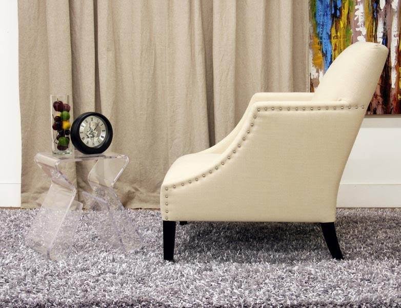 Cream Fabric Club Chair D33509