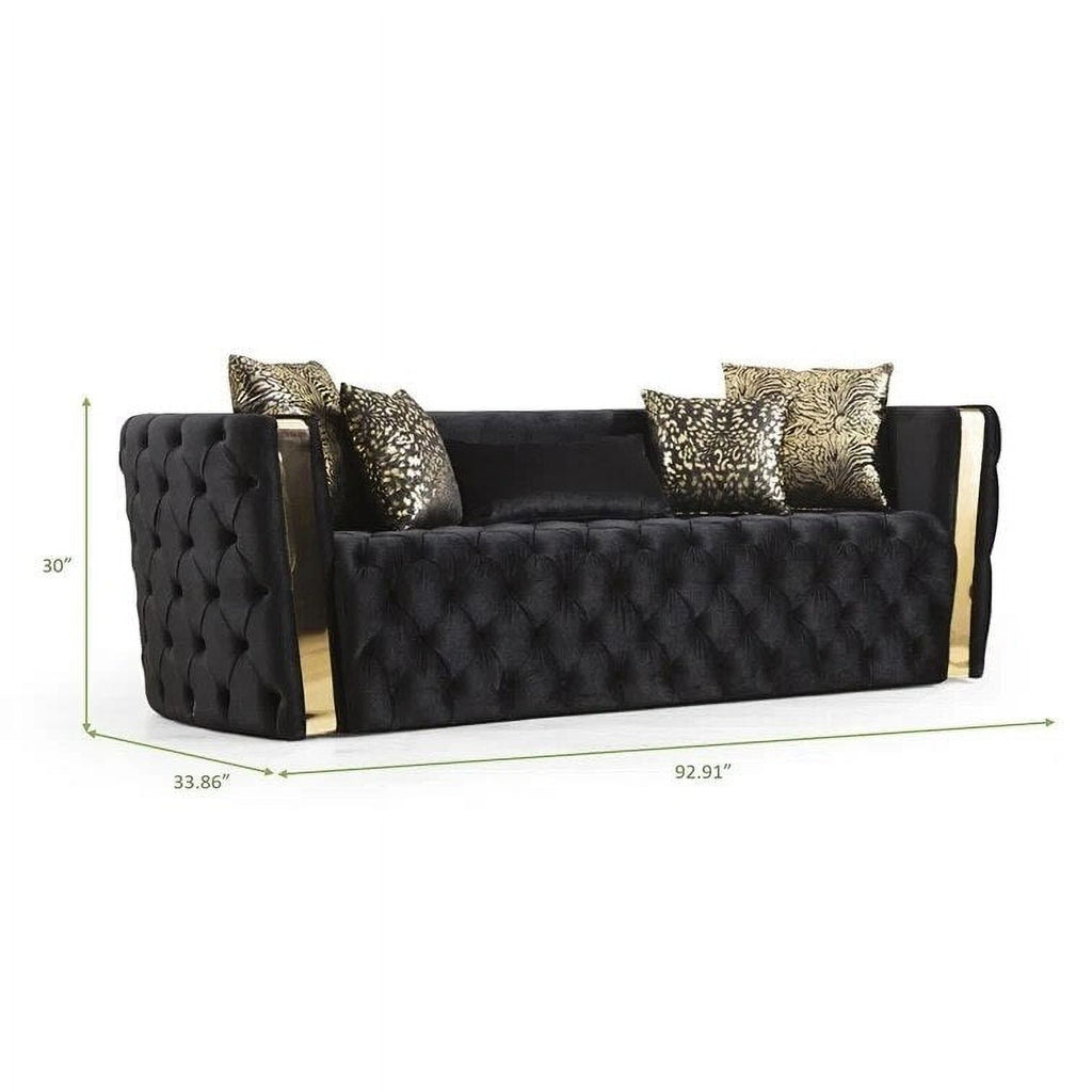 Velvet Sofa Set 3 2 1 Seater Upholstered E939
