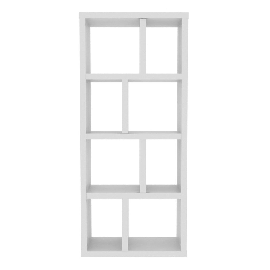 White 4 Level Bookcase G396