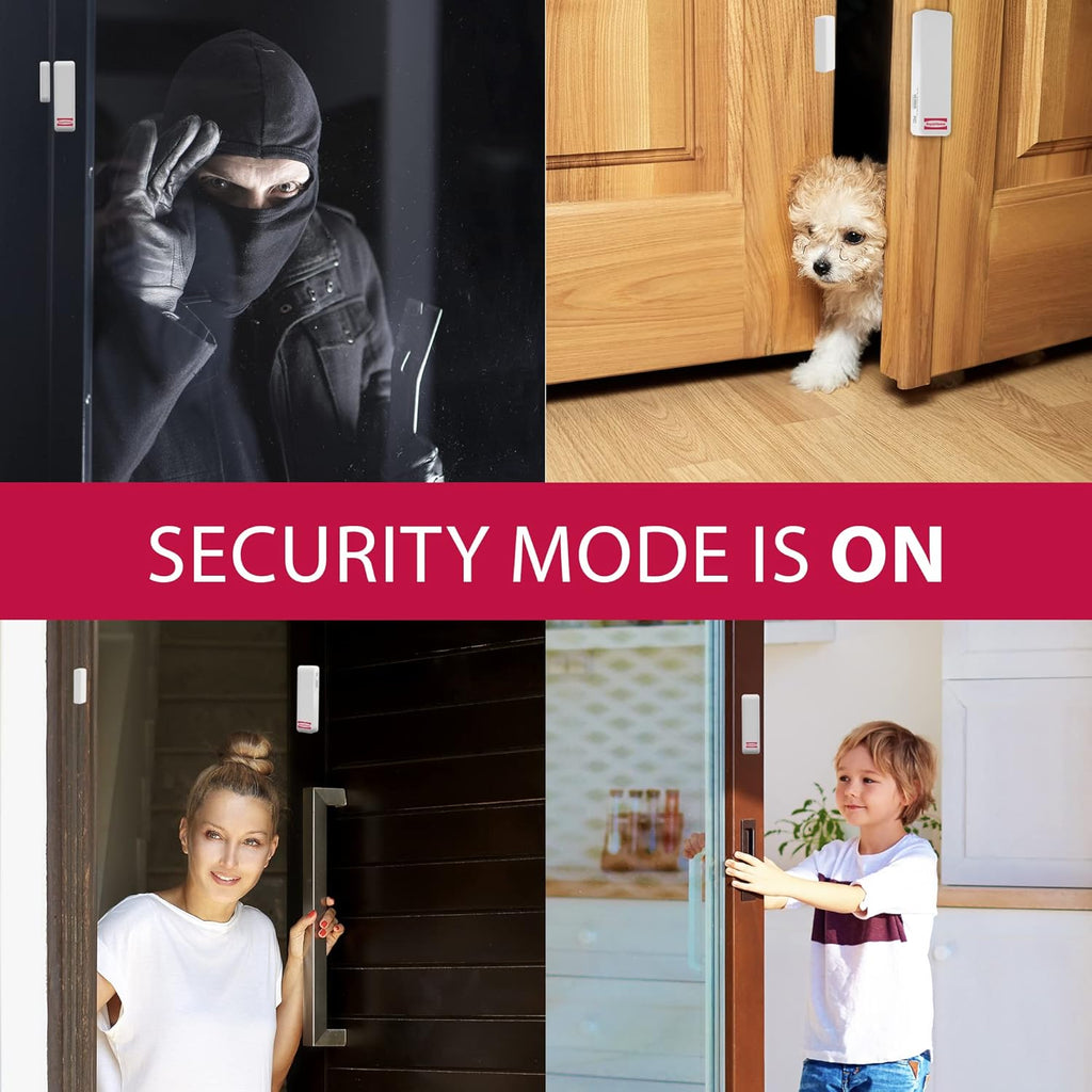 6Pcs Wireless Home Security System Kit N44252
