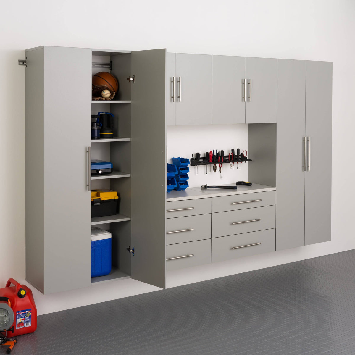 White Upper Storage Cabinet D5056