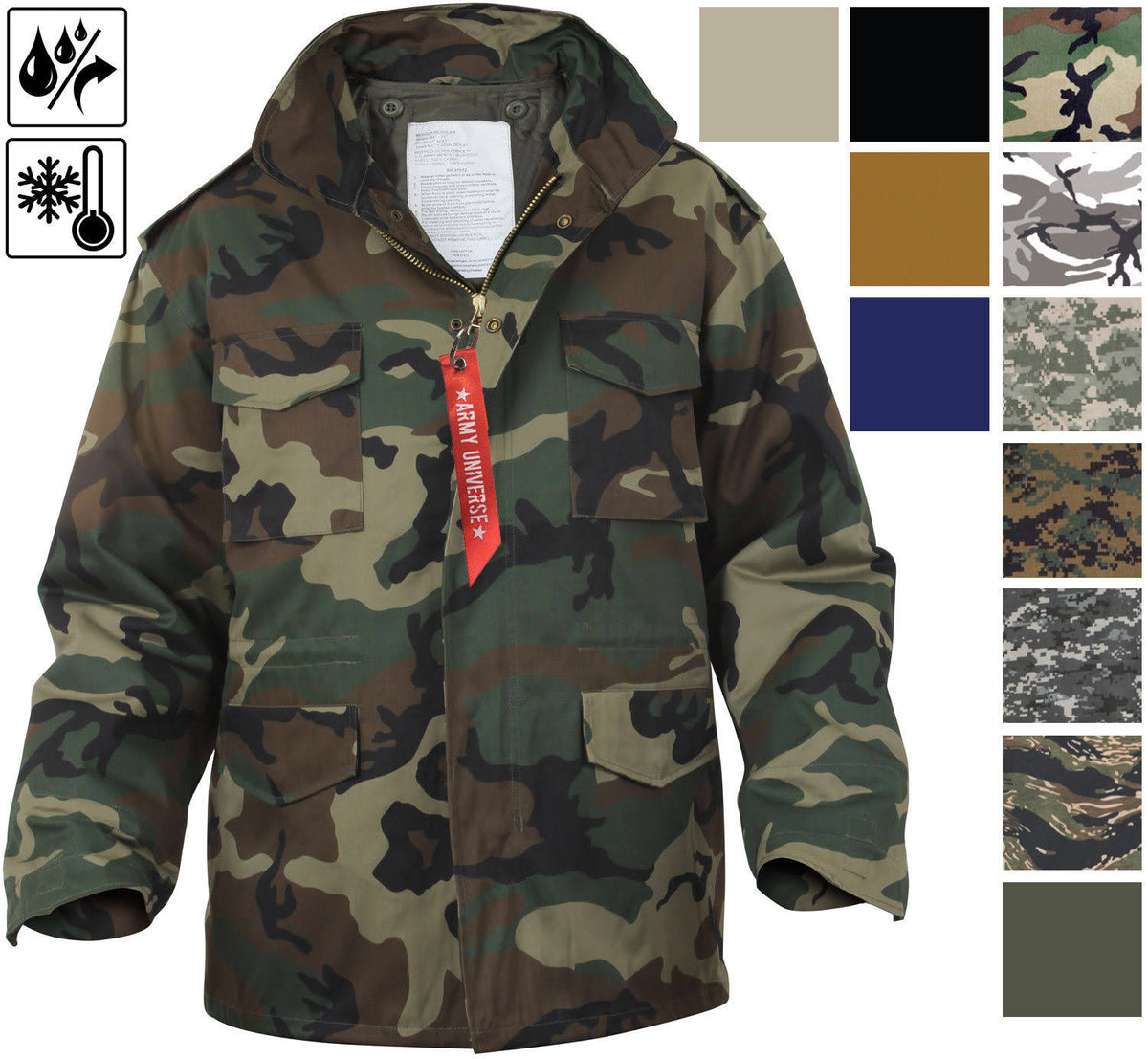ACU Digital CAMO Field Jacket H5690