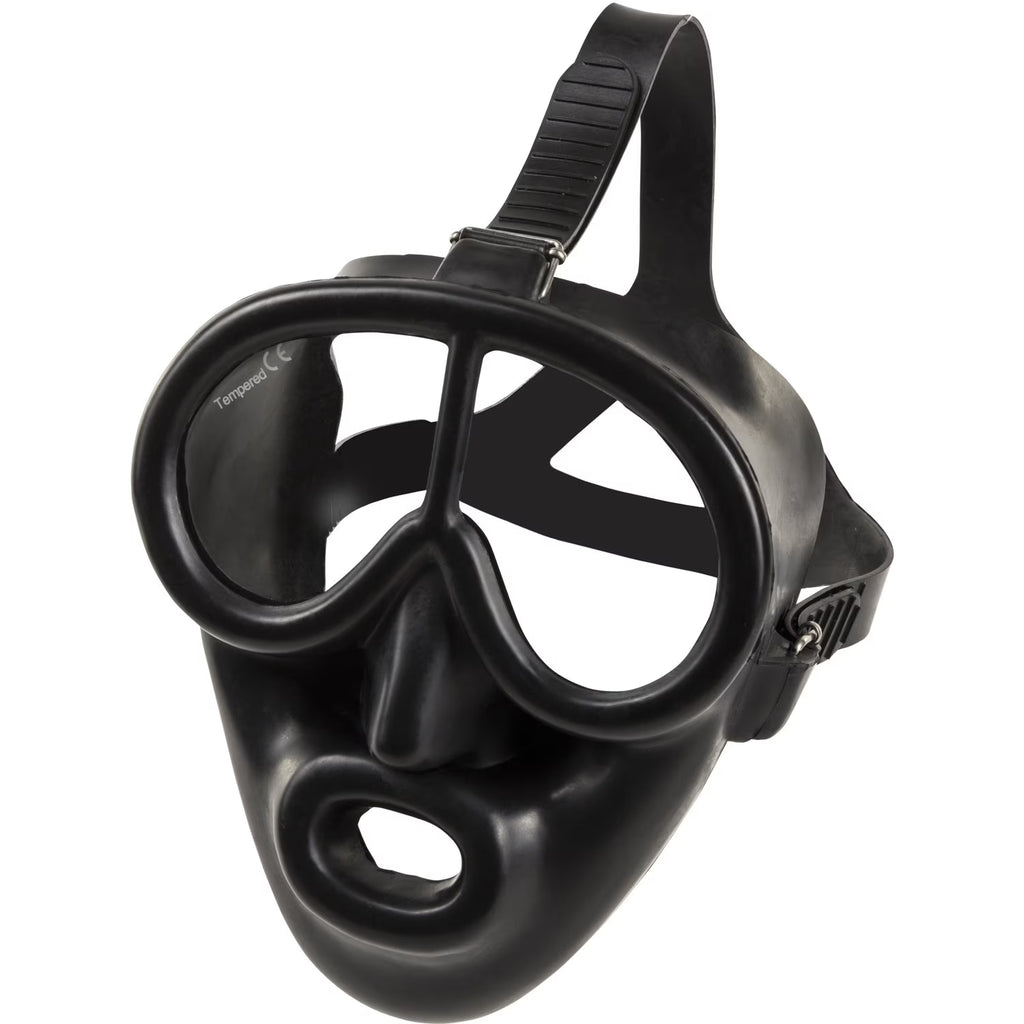 Black Rubber Dive Mask D96320