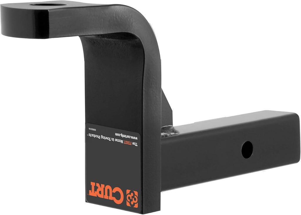 Class 4 Trailer Hitch Ball Mount, 2-Inch Receiver, 12,000 lbs, 6-Inch Drop, 5-Inch Rise, Pack of 2 V48712