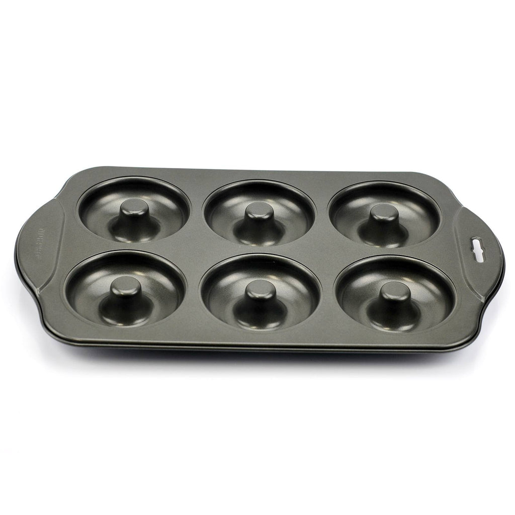 Nonstick Cast Aluminum Mini Donut Pan, 6 Count M706922