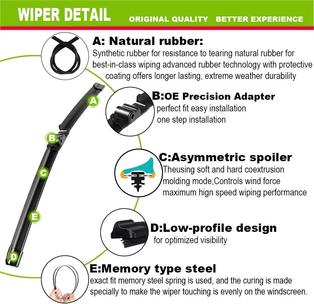 Wiper Blade Set 26/26 Set of 2 V4651