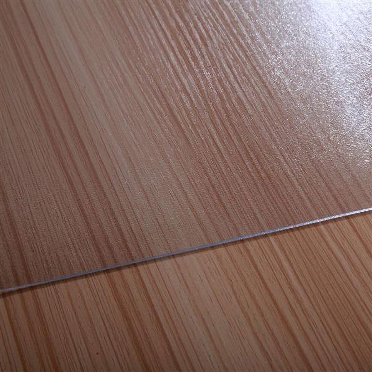 Transparent PVC Rectangular Chair Mat 36" X 48" L158