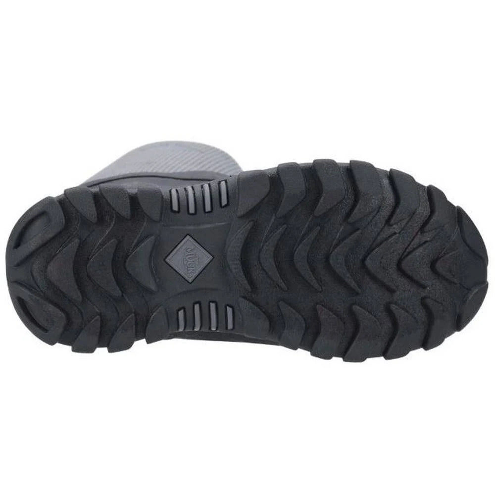Grey Tall Work Boots U5033