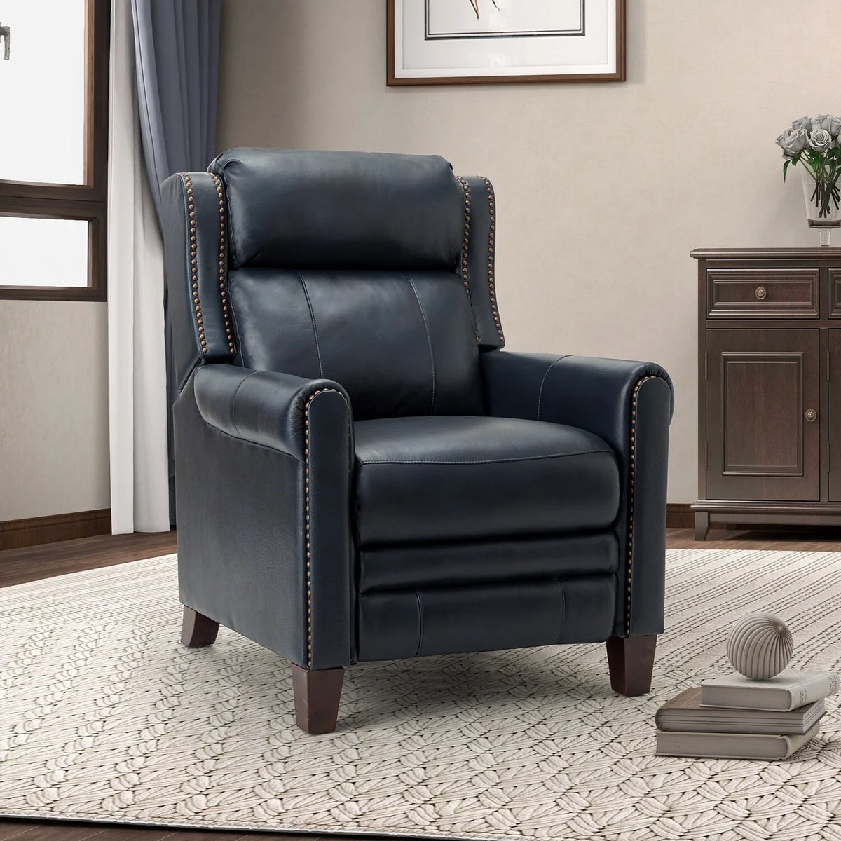 Genuine Leather Manual Recliner A955816