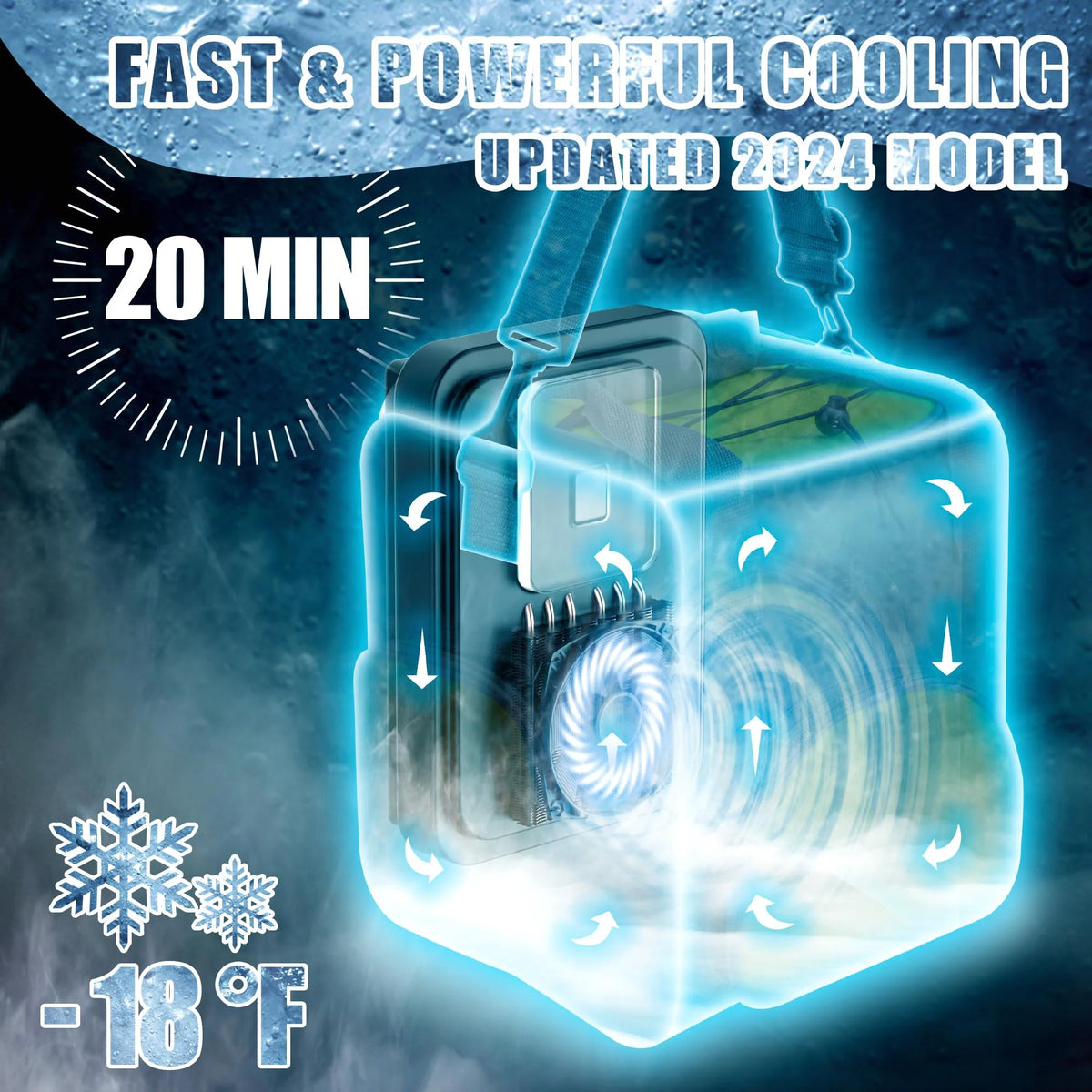 12V 50.1W 14L Soft Sided Car Cooler C52815