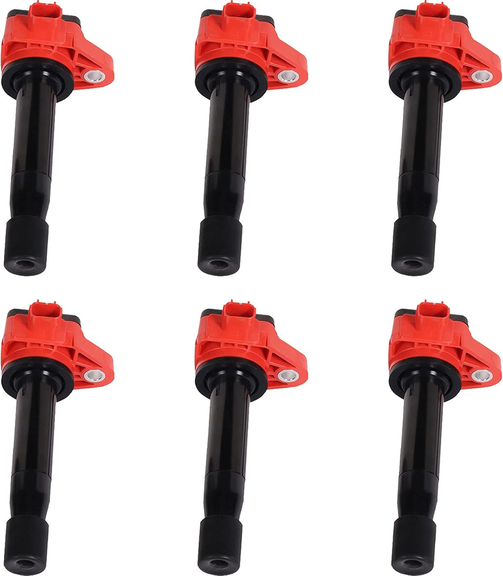 Set of 6 Direct Ignition Coil Compatible with Honda Acura 3.5L V6 G510