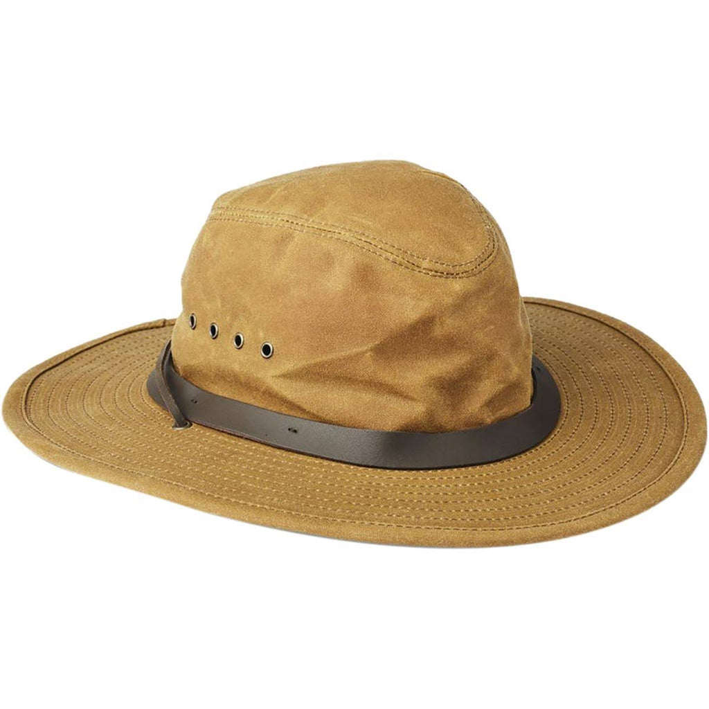 Dark Tan Tin Cloth Bush Hat Z284