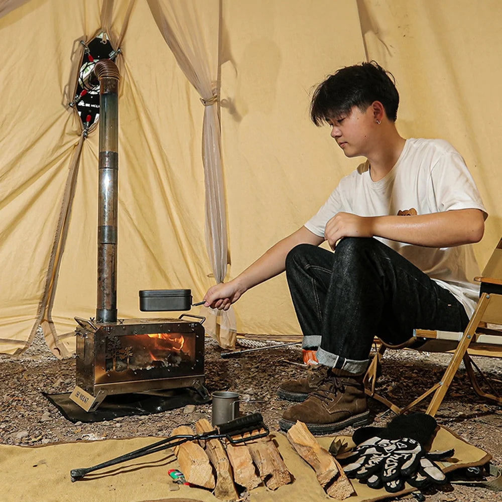 Anti-Scald Plate Tent 90mm Diameter Stove Tent D7785