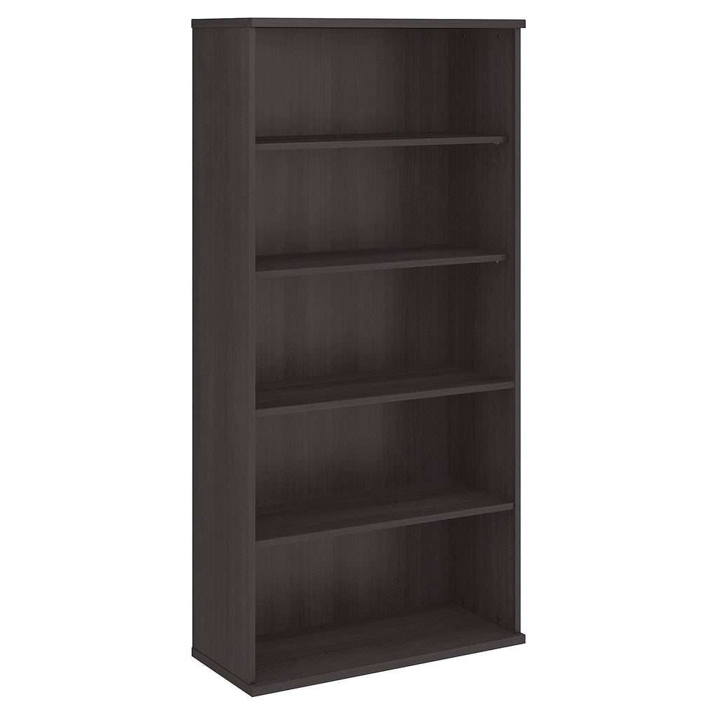 Storm Gray 5 Shelf Bookcase W5165