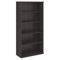 Storm Gray 5 Shelf Bookcase W5165