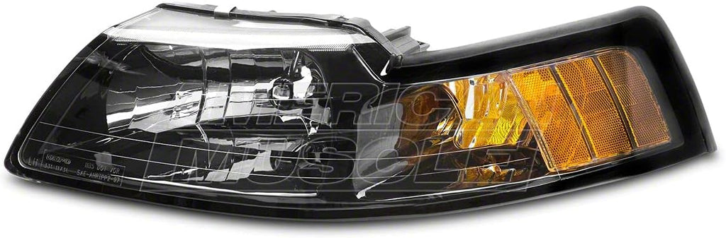 Black Housing Clear Lens Headlights F576514