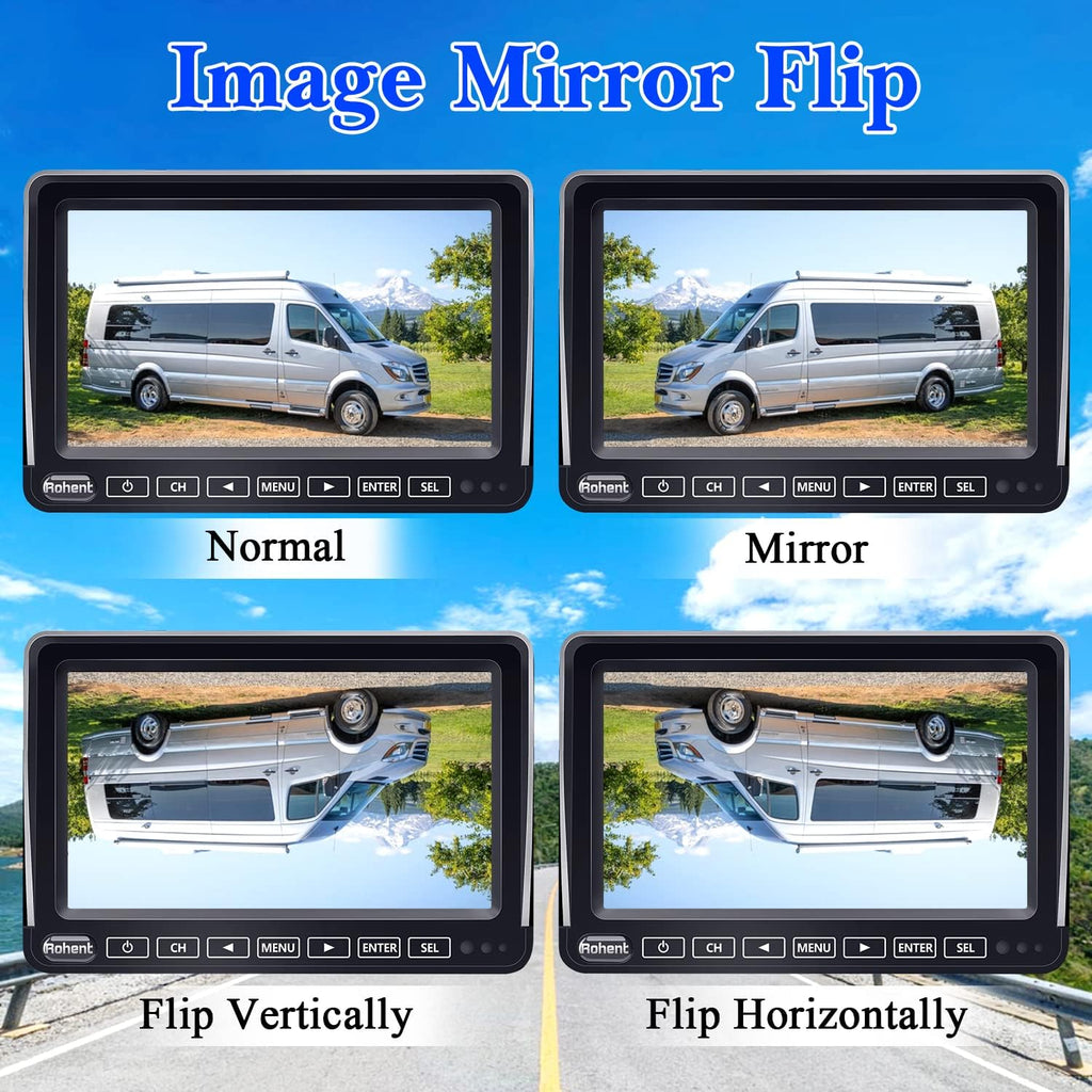 Wireless Backup Camera System with 7 Inch Touch Monitor M47733