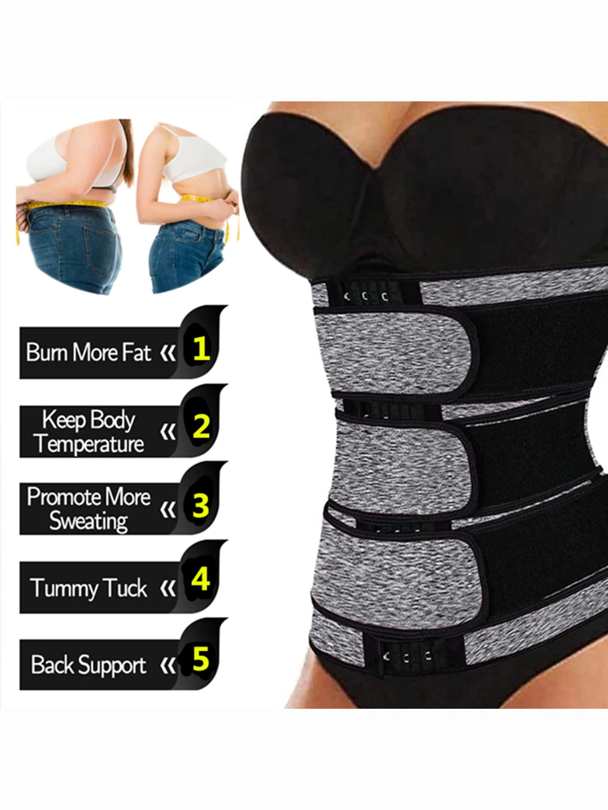 Waist Trainer Corset Belt Shapewear S116469