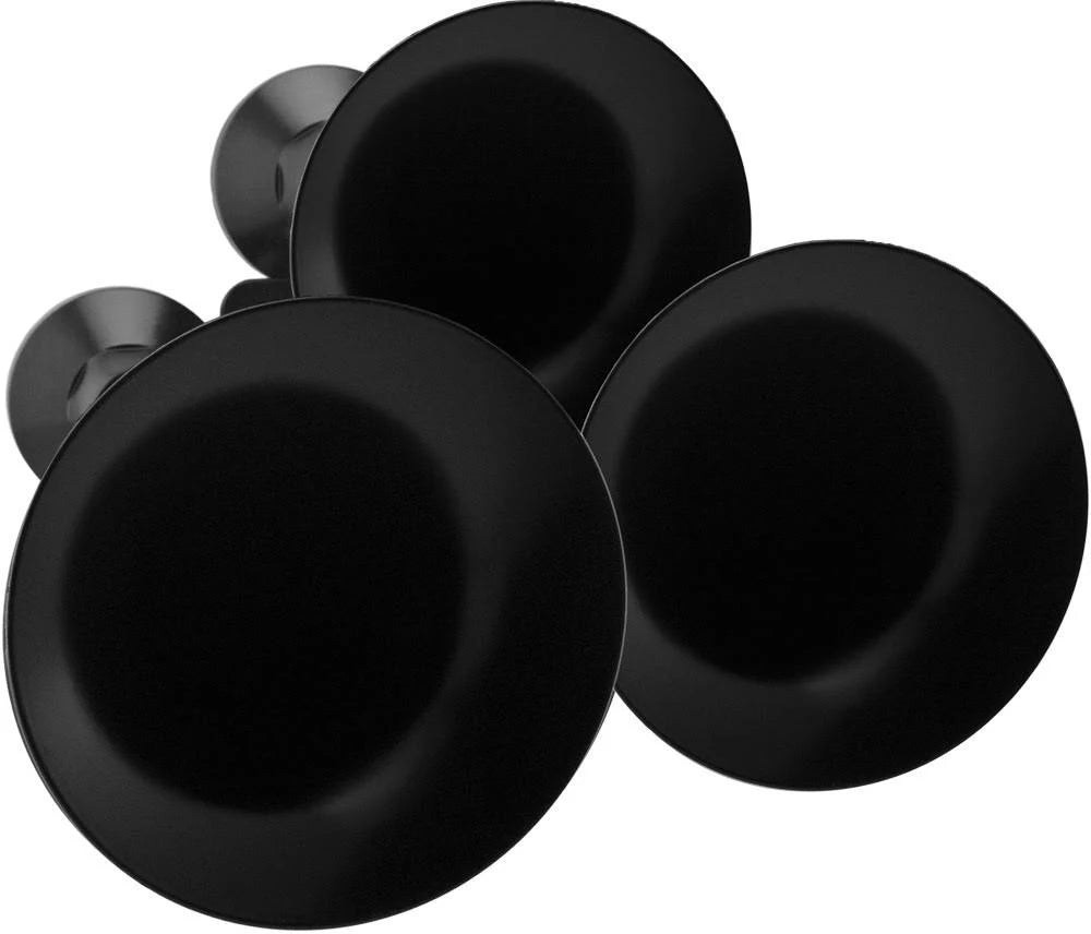 3 Air Horn Black Heavy Duty ABS Train Horn W958
