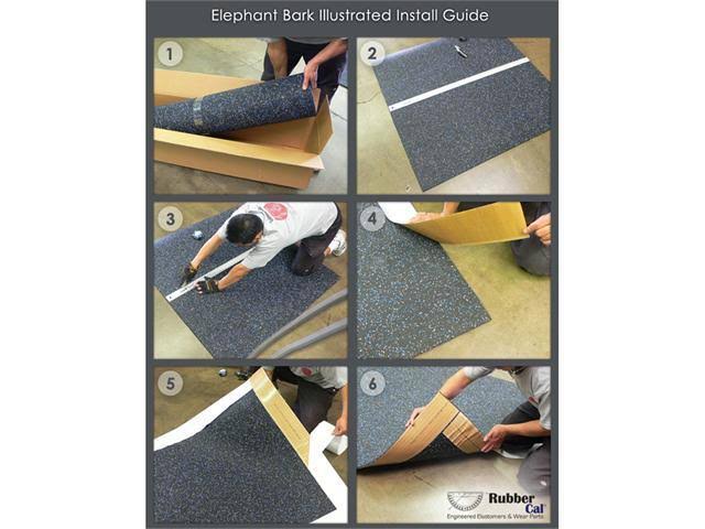 Candy Corn Recycled Rubber Flooring Rolls W813