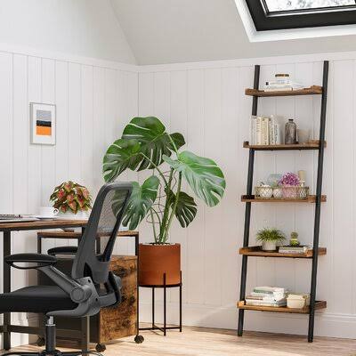 Steel Ladder Bookcase S614011