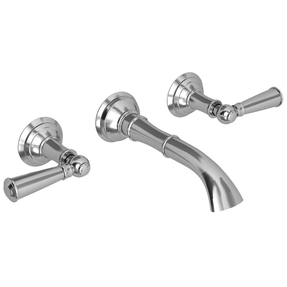 White Wall Mount Lavatory Faucet E6960
