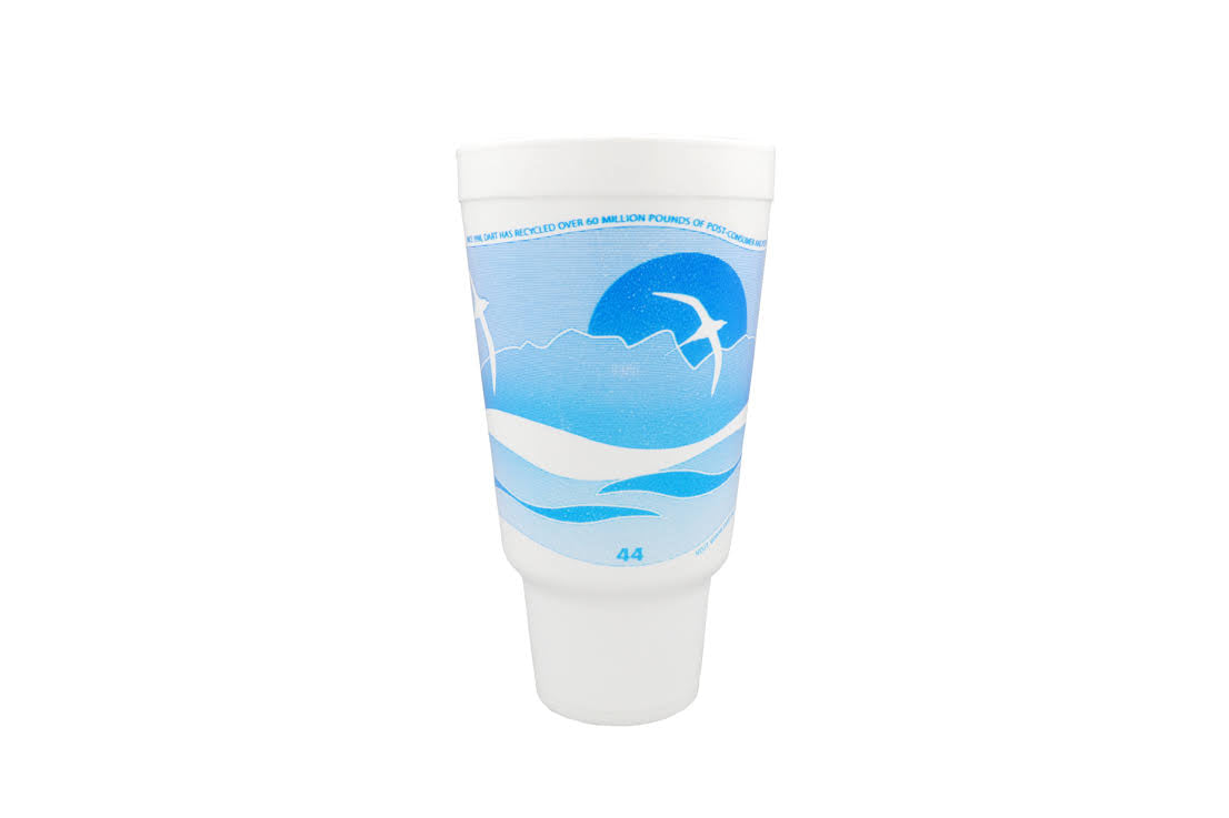 Ocean Blue 44 oz Foam Cup O413338
