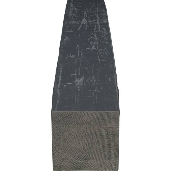 Aged Ash Hand Hewn Faux Wood Fireplace Mantel Z127