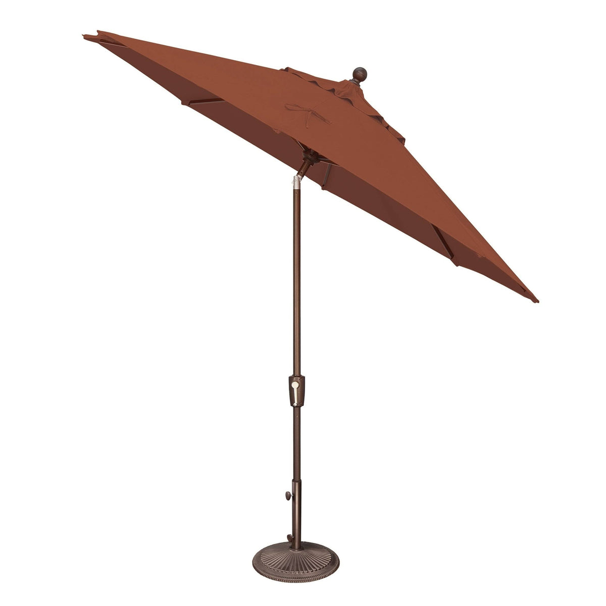 Blue Sky Olefin Octagon Push Button Tilt Umbrella B70087