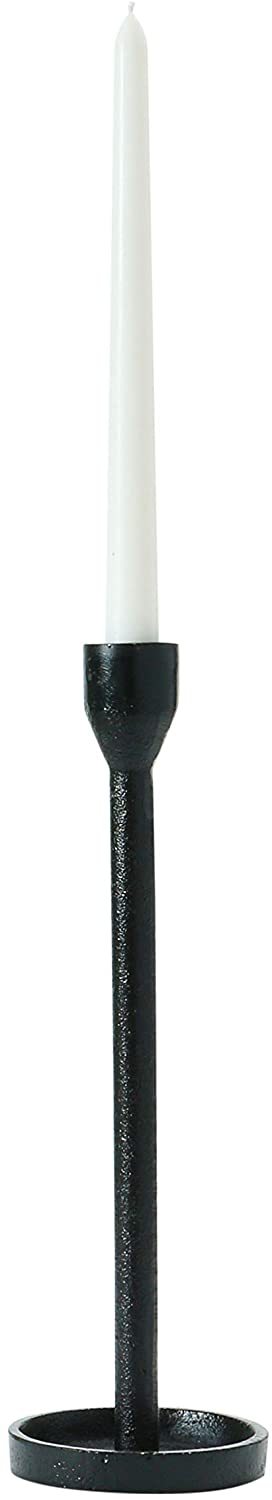 Black Cast Iron Taper Holder Y775178