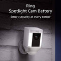 White HD Security Camera with Two-Way Talk and Siren Alarm C79124